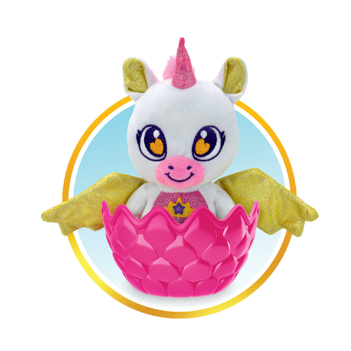 Đồ Chơi Thú Cưng Quả Trứng Baby Gemmy - Kỳ Lân Mini Plush Toy GD046D1