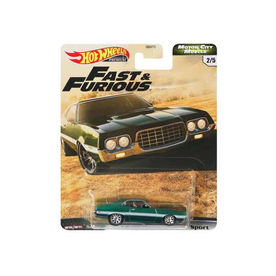 Siêu xe Fast and furious FORD GRAN TORINO HOT WHEELS GBW75