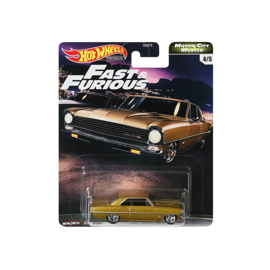 Siêu xe Fast and furious 66 CHEVY NOVA HOT WHEELS GBW75