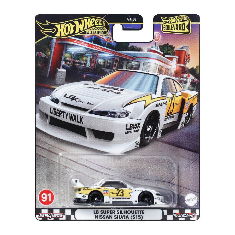 Siêu xe  BOULEVARD - LB SUPER SILOUETTE NISSAN SILVIA S15 HOT WHEELS GJT68