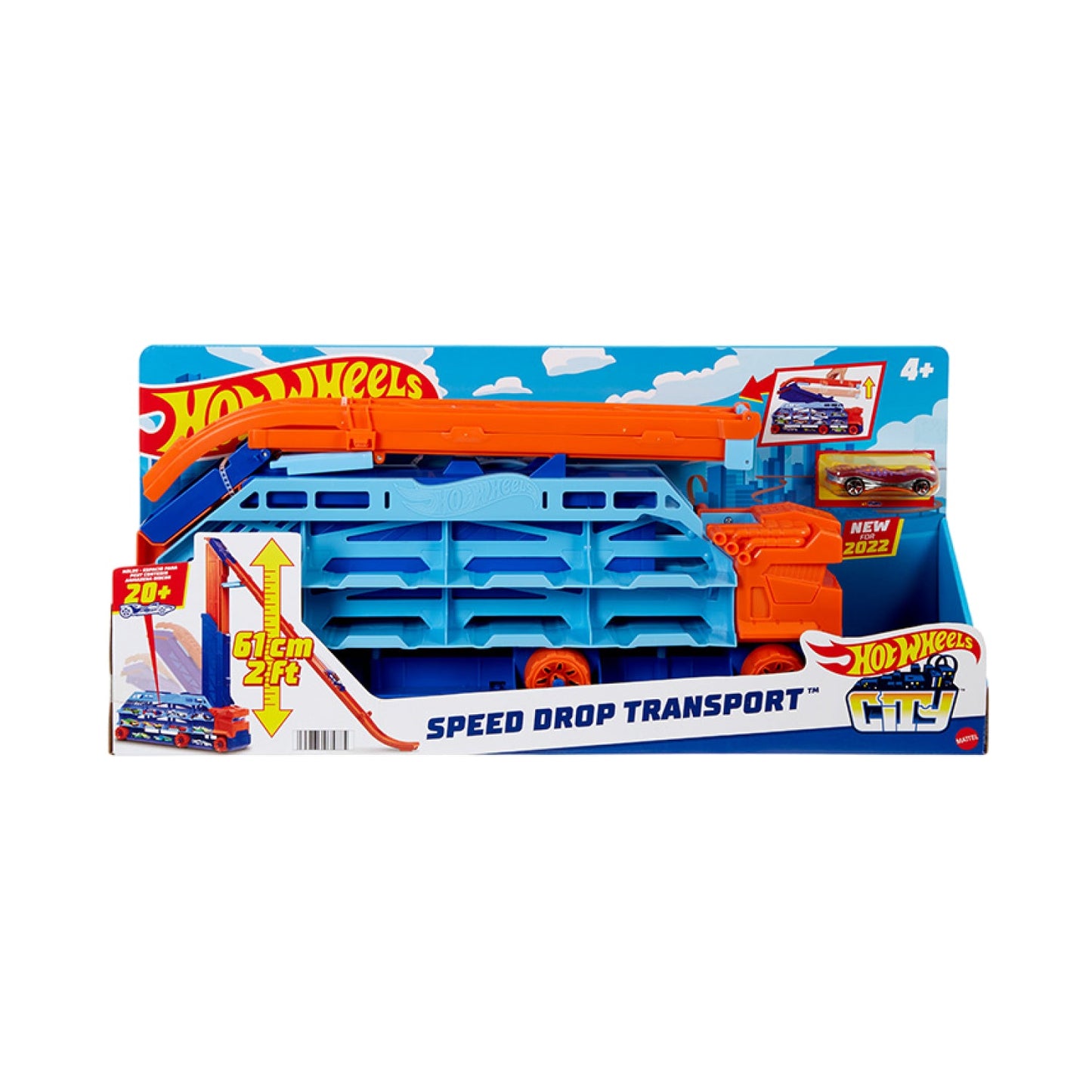 Trạm Vận Chuyển Trên Cao Hot Wheels City HOT WHEELS HDY92