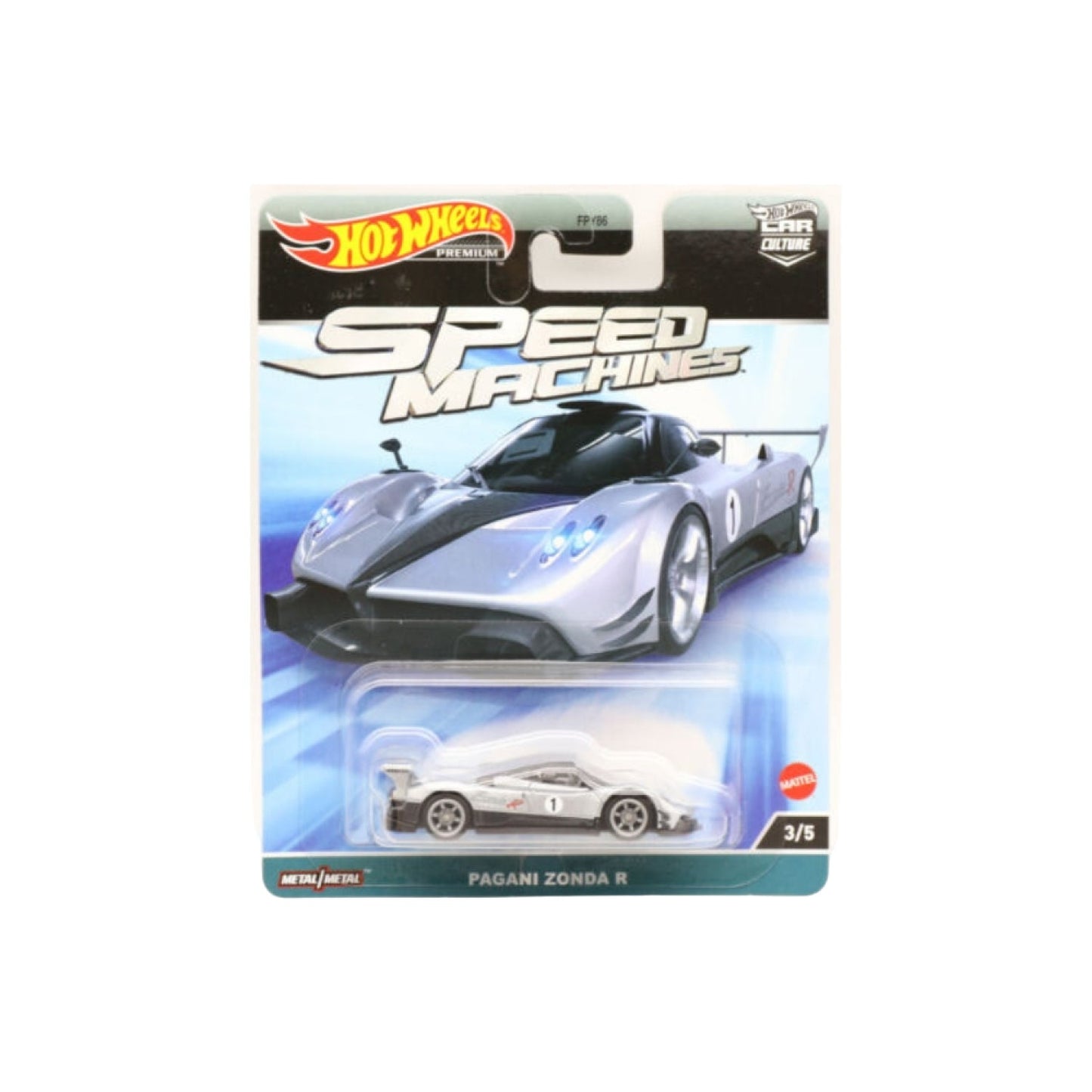Siêu xe hạng sang PAGANI ZONDA R HOT WHEELS FPY86