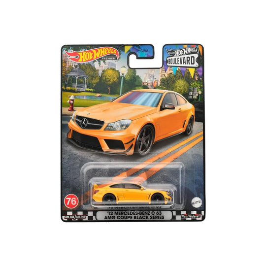 Siêu xe BOULEVARD - MERCEDES BENZ C63 COUPE BLACK HOT WHEELS GJT68