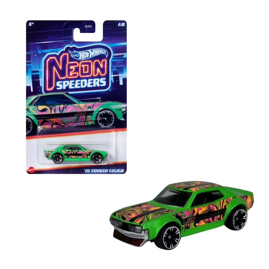 Siêu xe  Neon Speeders - 70 TOYOTA CELICA HOT WHEELS HLH72