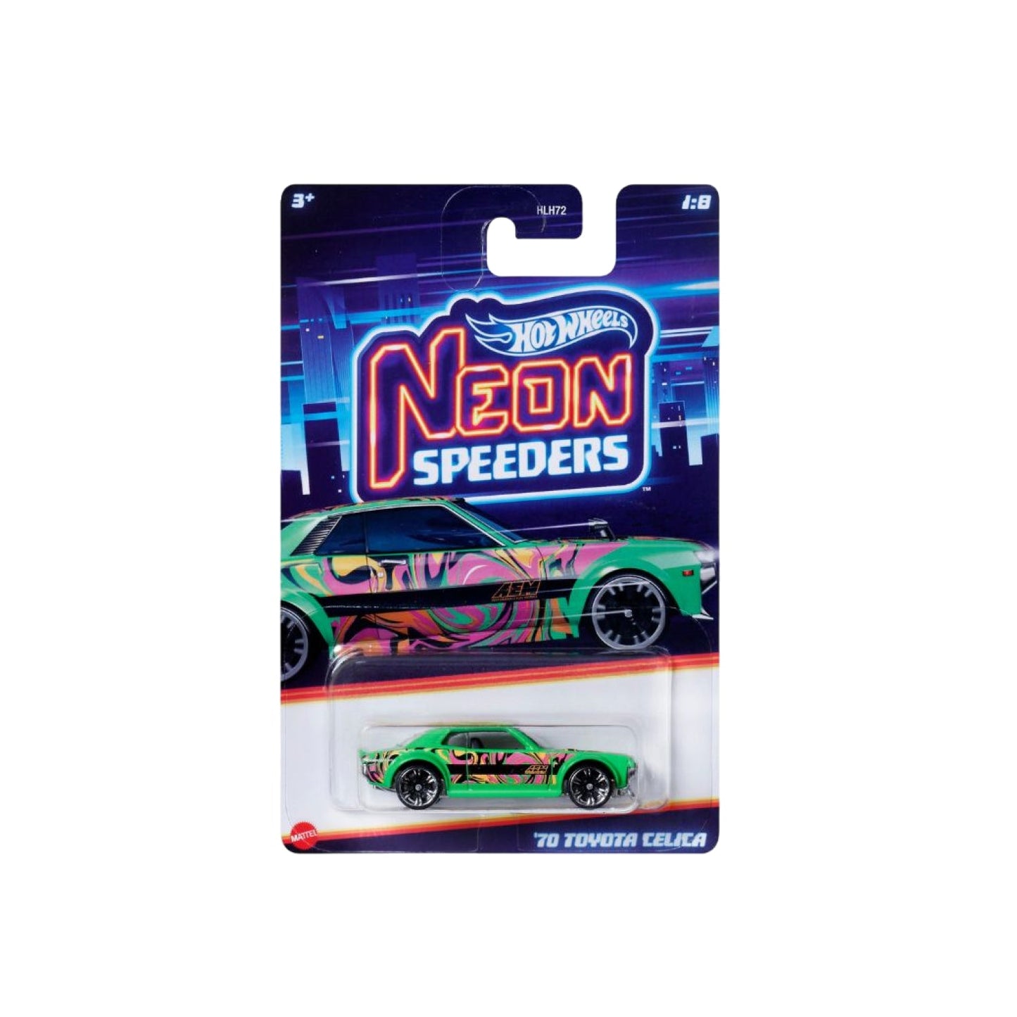Siêu xe  Neon Speeders - 70 TOYOTA CELICA HOT WHEELS HLH72
