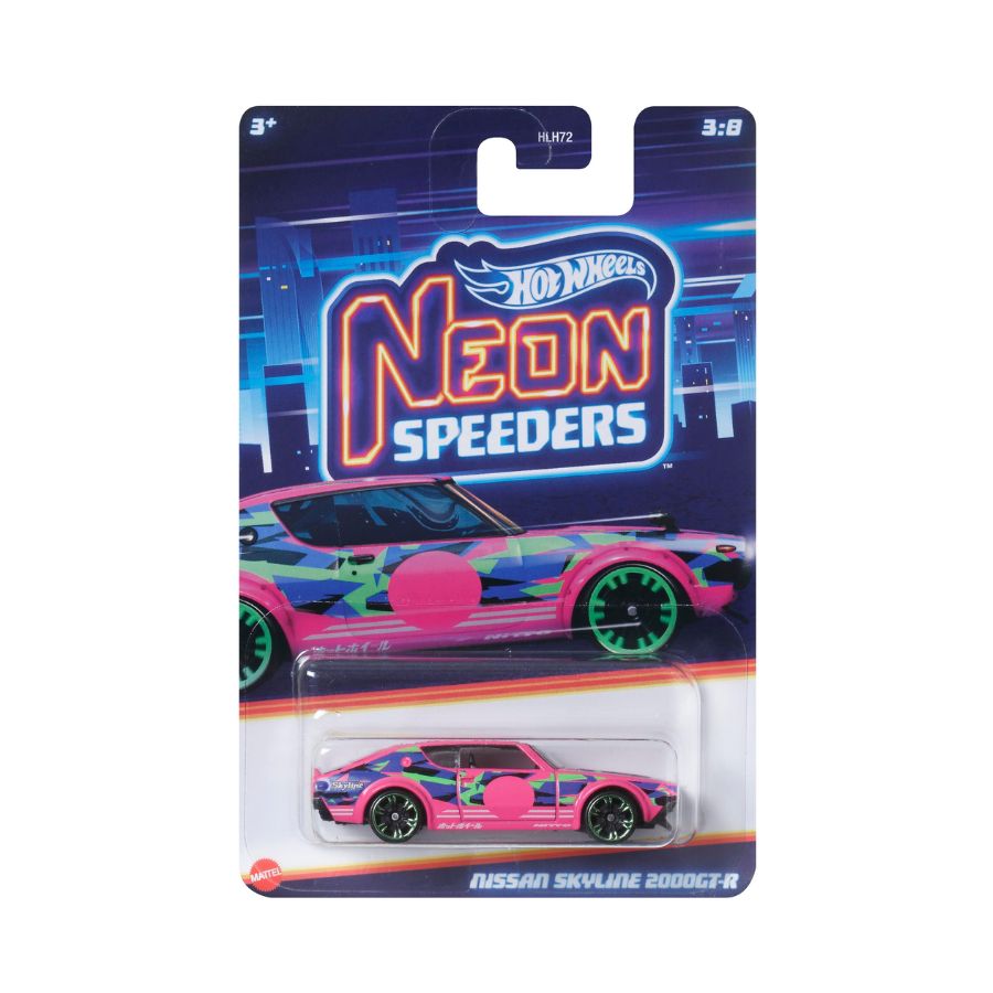 Siêu xe Neon Speeders - NISSAN SKYLINE 2000GT-R HOT WHEELS HLH72