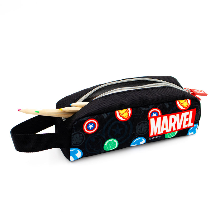 Bóp viết Classic Biệt đội Avengers Đen CLEVER HIPPO HLM0104