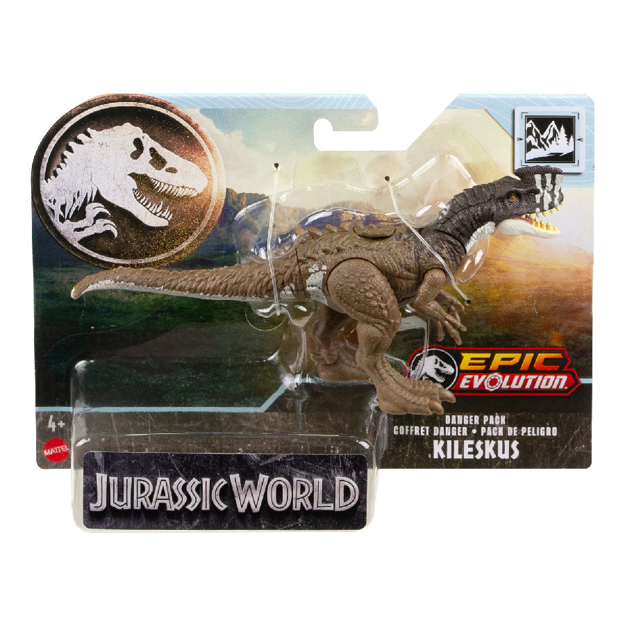 Mô hình khủng long KILESKUS 6 inch có khớp linh hoạt JURASSIC WORLD MATTEL HLN49