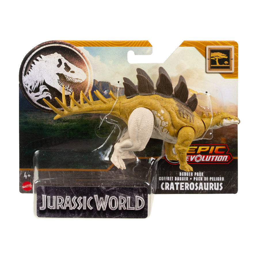 Mô hình khủng long CRATEROSAURUS 6 inch có khớp linh hoạt JURASSIC WORLD MATTEL HLN49