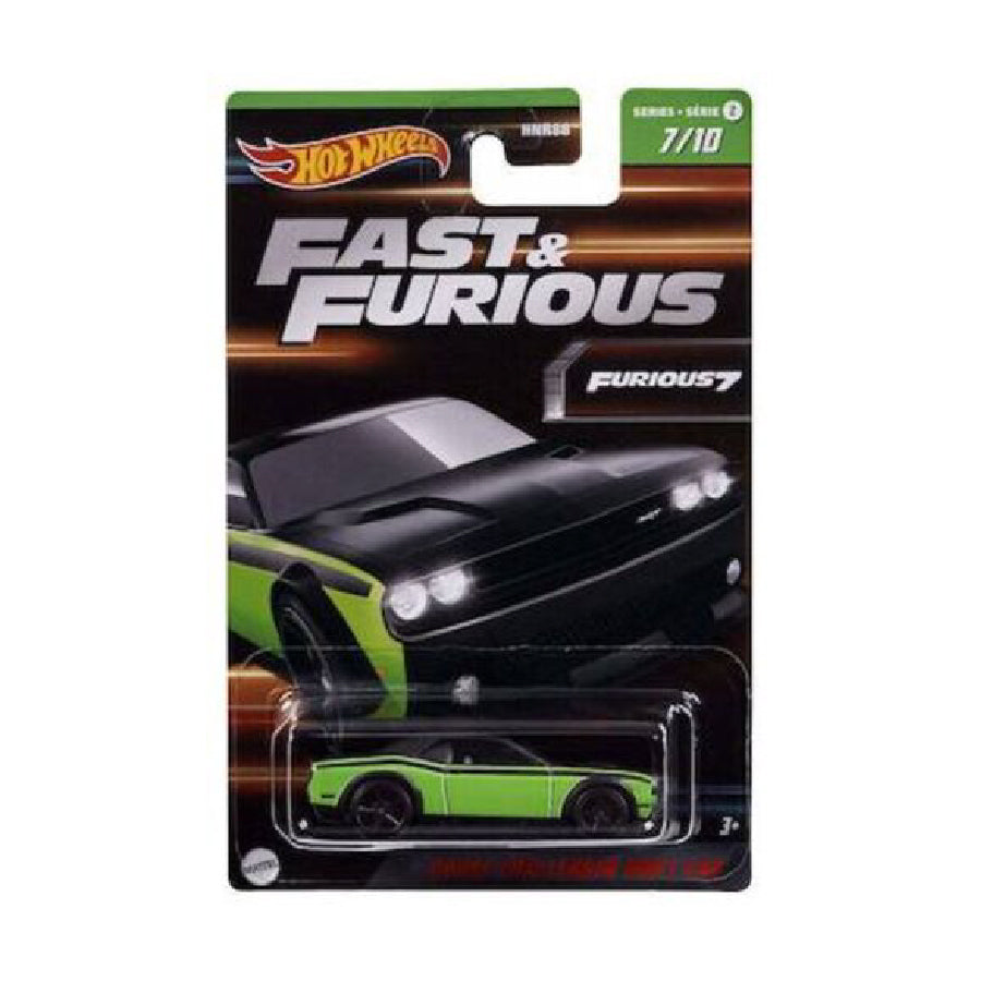 Siêu xe Fast & Furious DODGE CHALLENGER DRIFT CAR HOT WHEELS HNR88