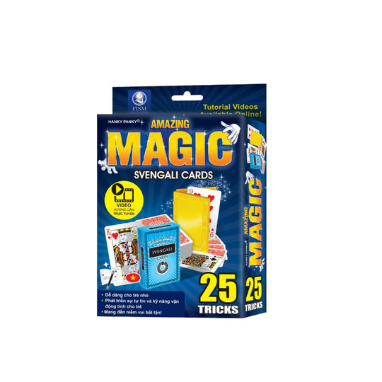 Bộ Happy Magic 25 trò ảo thuật cùng những lá bài bất ngờ Hanky Panky HP1540