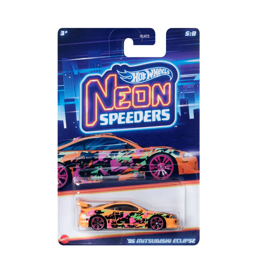 Siêu xe Neon Speeders - 95 MITSUBISHI ECLIPSE HOT WHEELS HLH72
