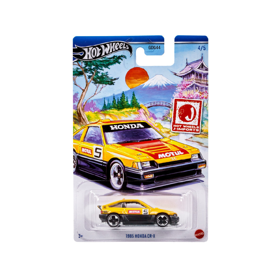 Siêu xe thể thao 1985 HONDA CR-X HOT WHEELS HWR57