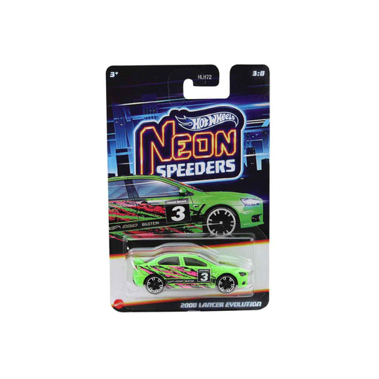 Siêu Xe Hot Wheels Neon Speeders 2008 LANCER EVOLUTION JCB02/HLH72