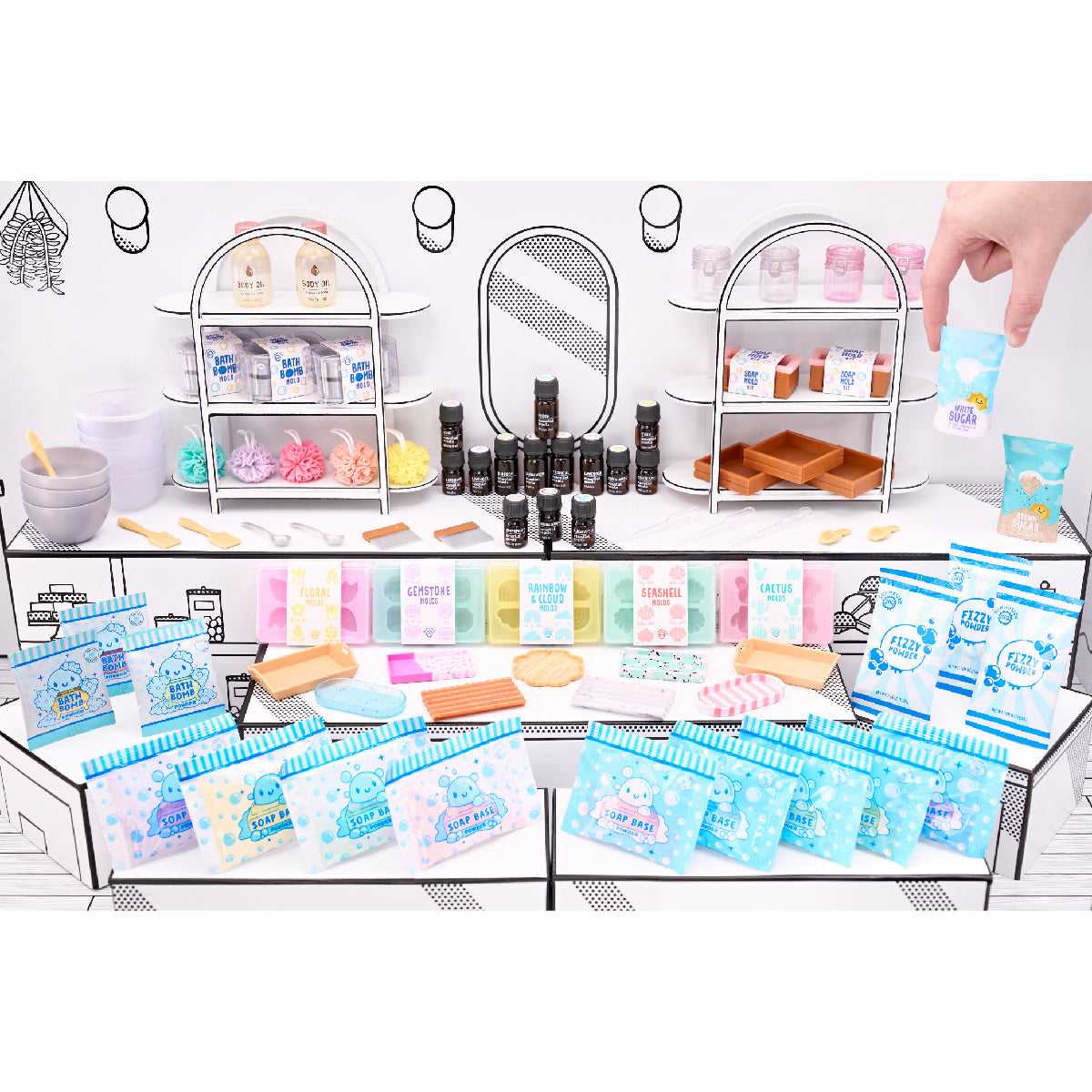 Đồ Chơi Banh Chủ Đề Spa MINIVERSE 531159-EUC