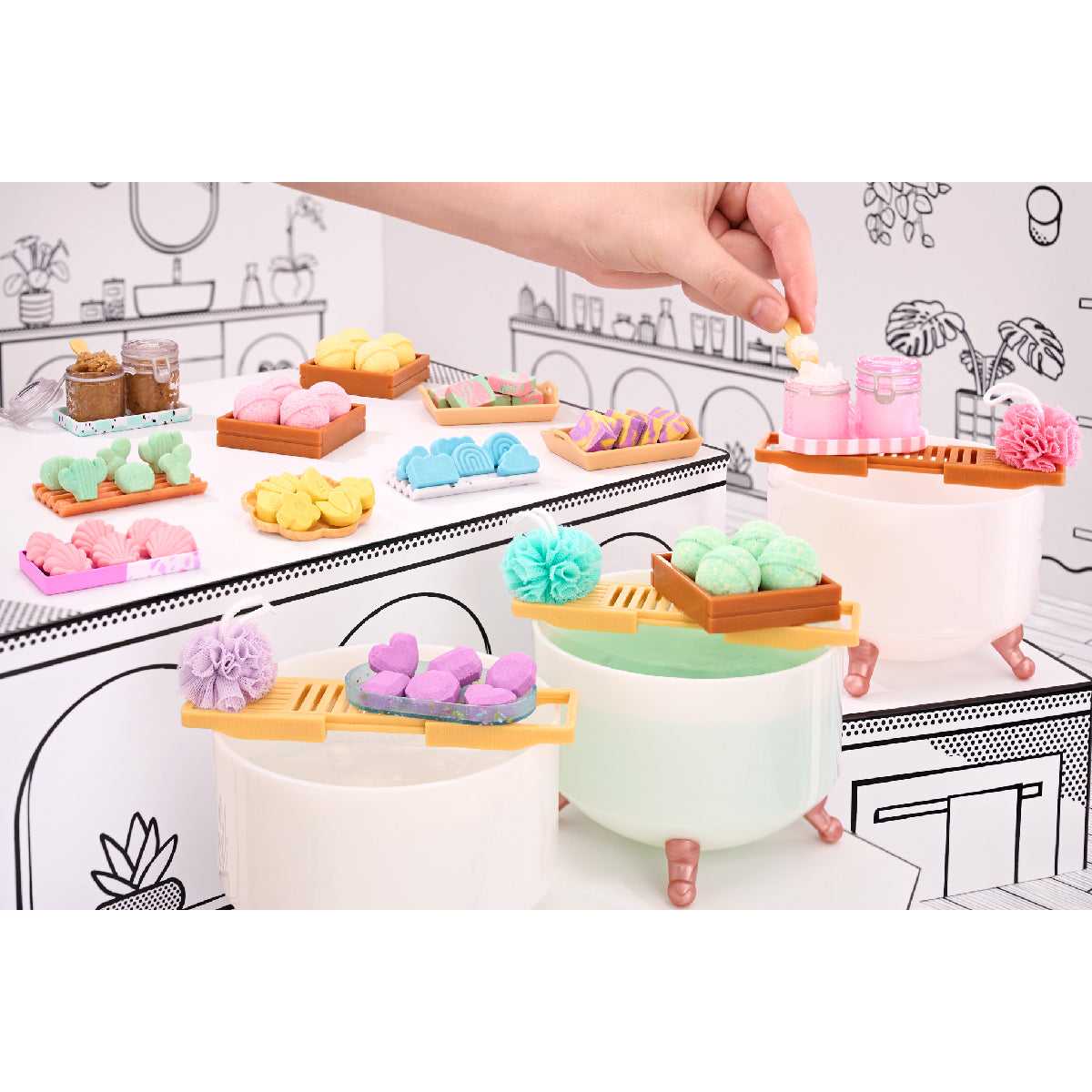 Đồ Chơi Banh Chủ Đề Spa MINIVERSE 531159-EUC