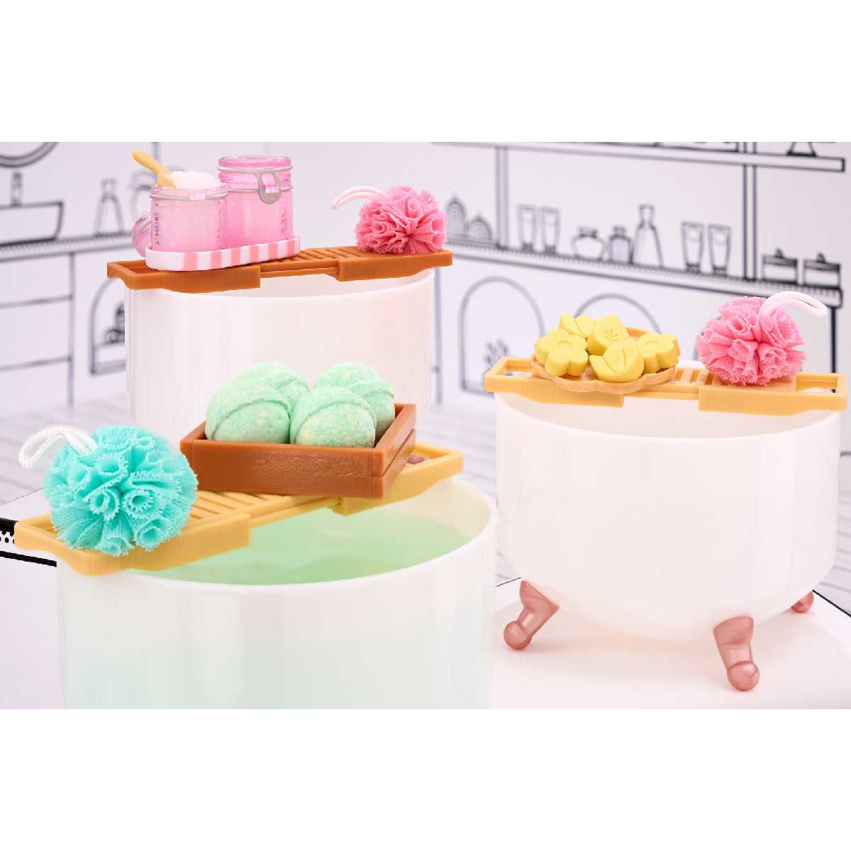 Đồ Chơi Banh Chủ Đề Spa MINIVERSE 531159-EUC