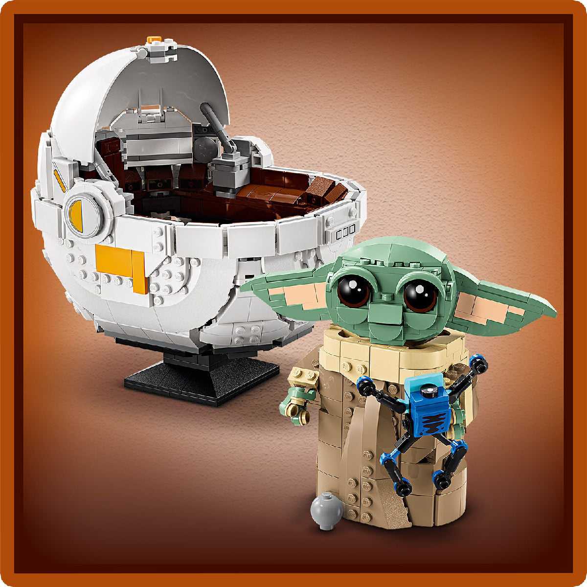 Đồ Chơi Lắp Ráp Grogu Và Xe Nôi Bay LEGO STAR WARS 75403