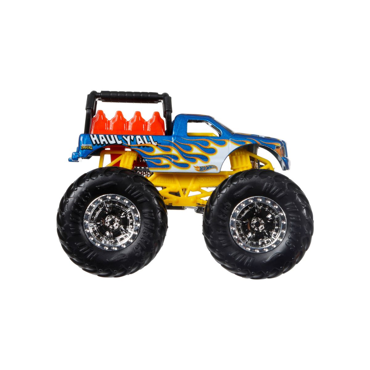 Đồ Chơi Bộ Đôi Monster Trucks - Siêu Xe Tải Flames Hot Wheels FYJ64