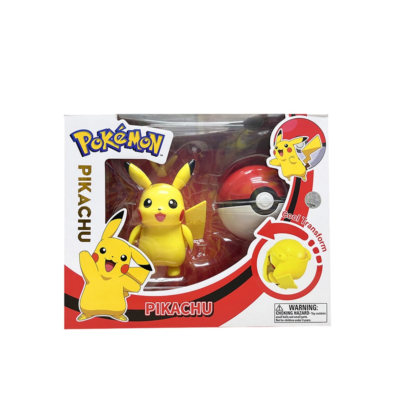 Đồ chơi trẻ em Bóng Pokemon biến hình: Pikachu POKEMON TOYS ZC8901E