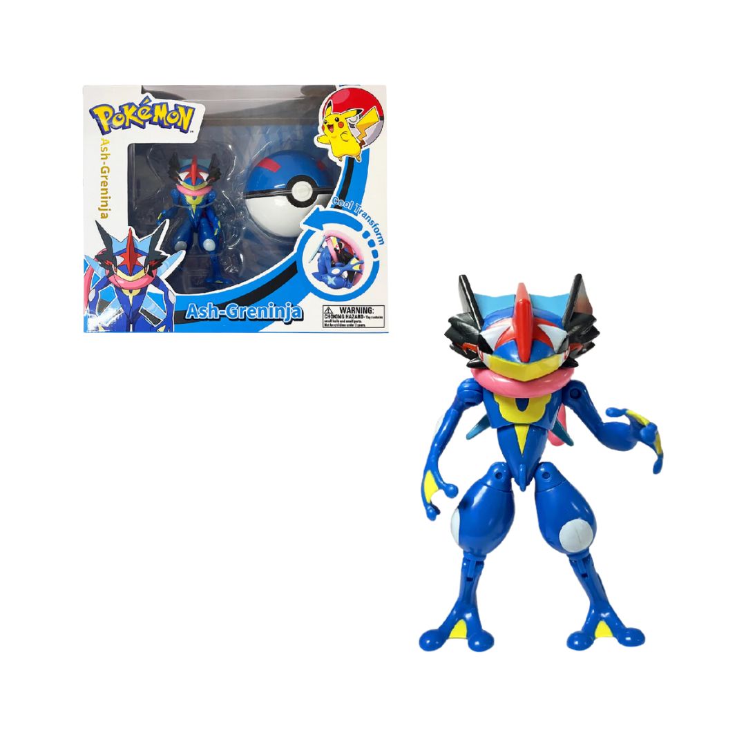 Đồ Chơi Trẻ Em Bóng Pokemon Biến Hình: Ếch Ninja Greninja POKEMON TOYS ZC8918E