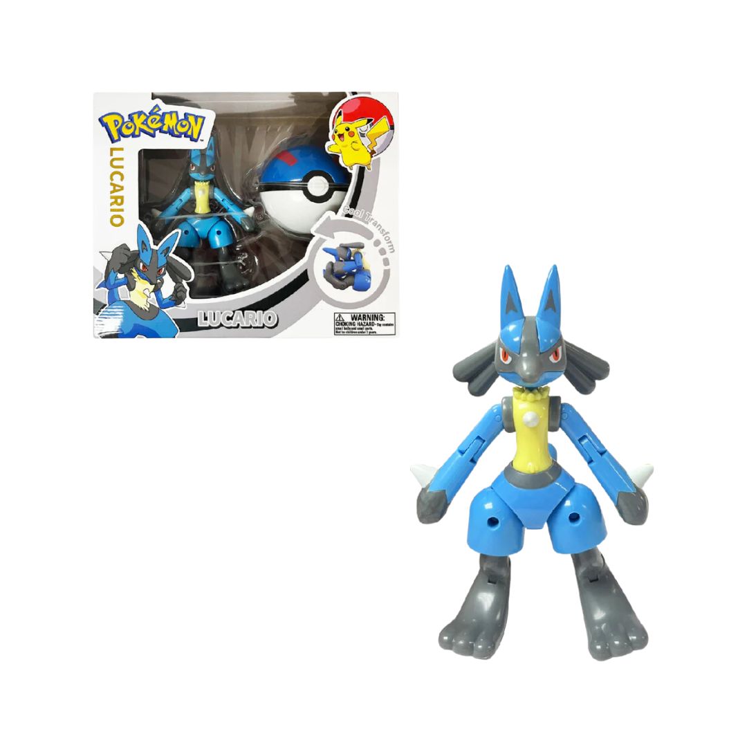 Đồ Chơi Trẻ Em Bóng Pokemon Biến Hình: Lucario POKEMON TOYS ZC8919E