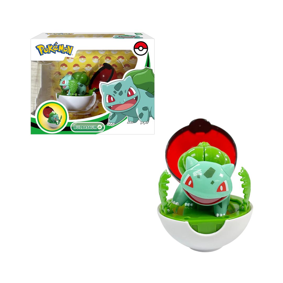 Đồ Chơi Quả Cầu Pokemon Tự Động Biến Hình: Bulbasaur POKEMON TOYS ZC8940E