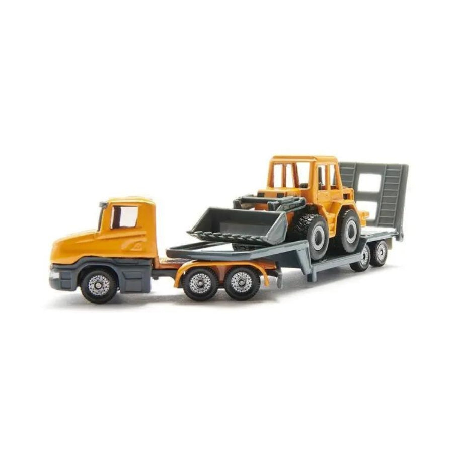 Mô Hình Xe Tải Sản Thấp Và Xe Ủi SIKU 1616