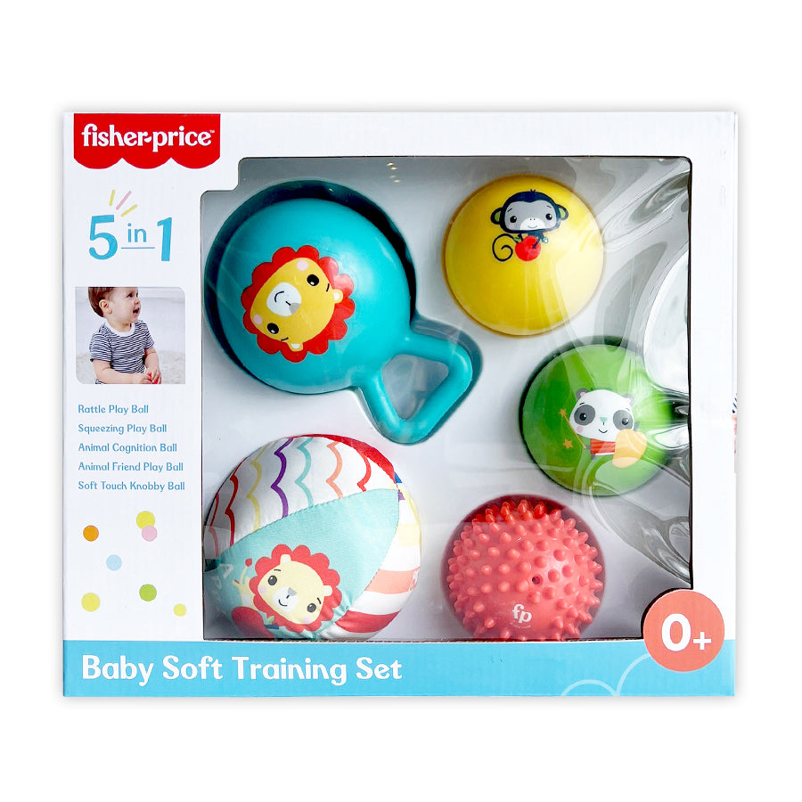 Bộ đồ chơi banh mềm 5 món cho bé FISHER-PRICE F0906