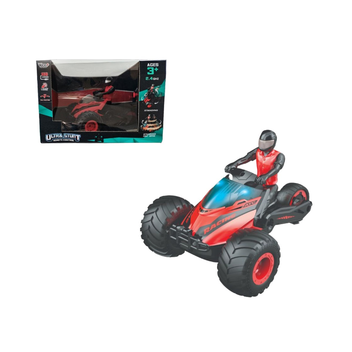 Đồ chơi siêu xe biểu diễn Ultra Stunt (Cam) VECTO VT642