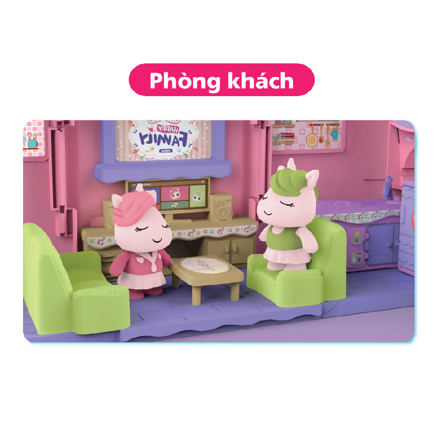 Ngôi Nhà Kỳ Lân Hồng SWEET HEART SH4271