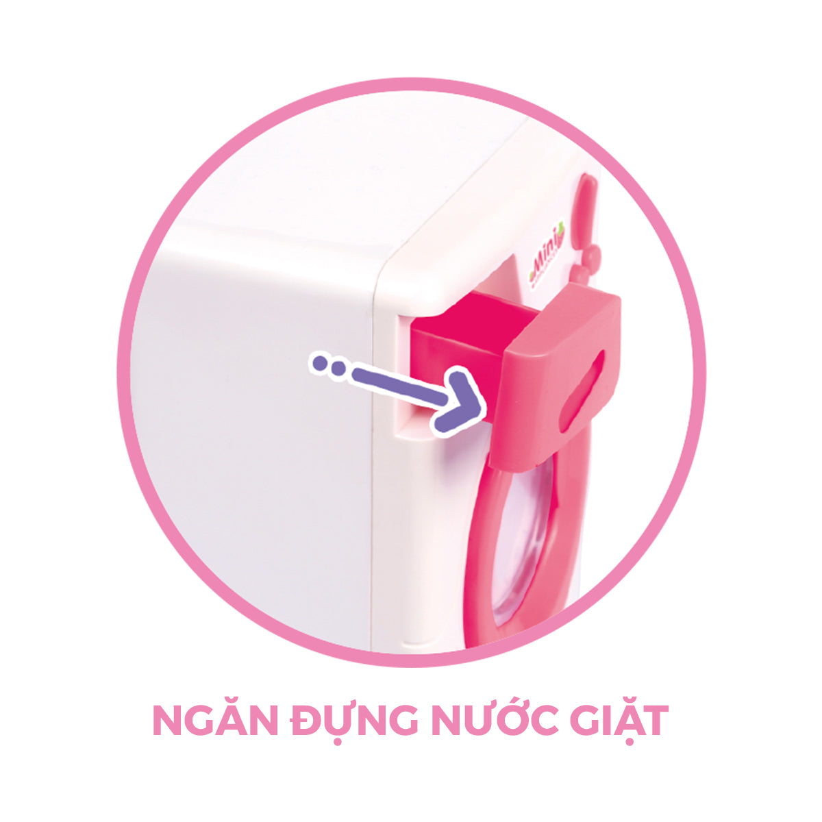 Bộ Đồ Chơi Máy Giặt Hiện Đại và Phụ Kiện Quần Áo SWEET HEART SH8604