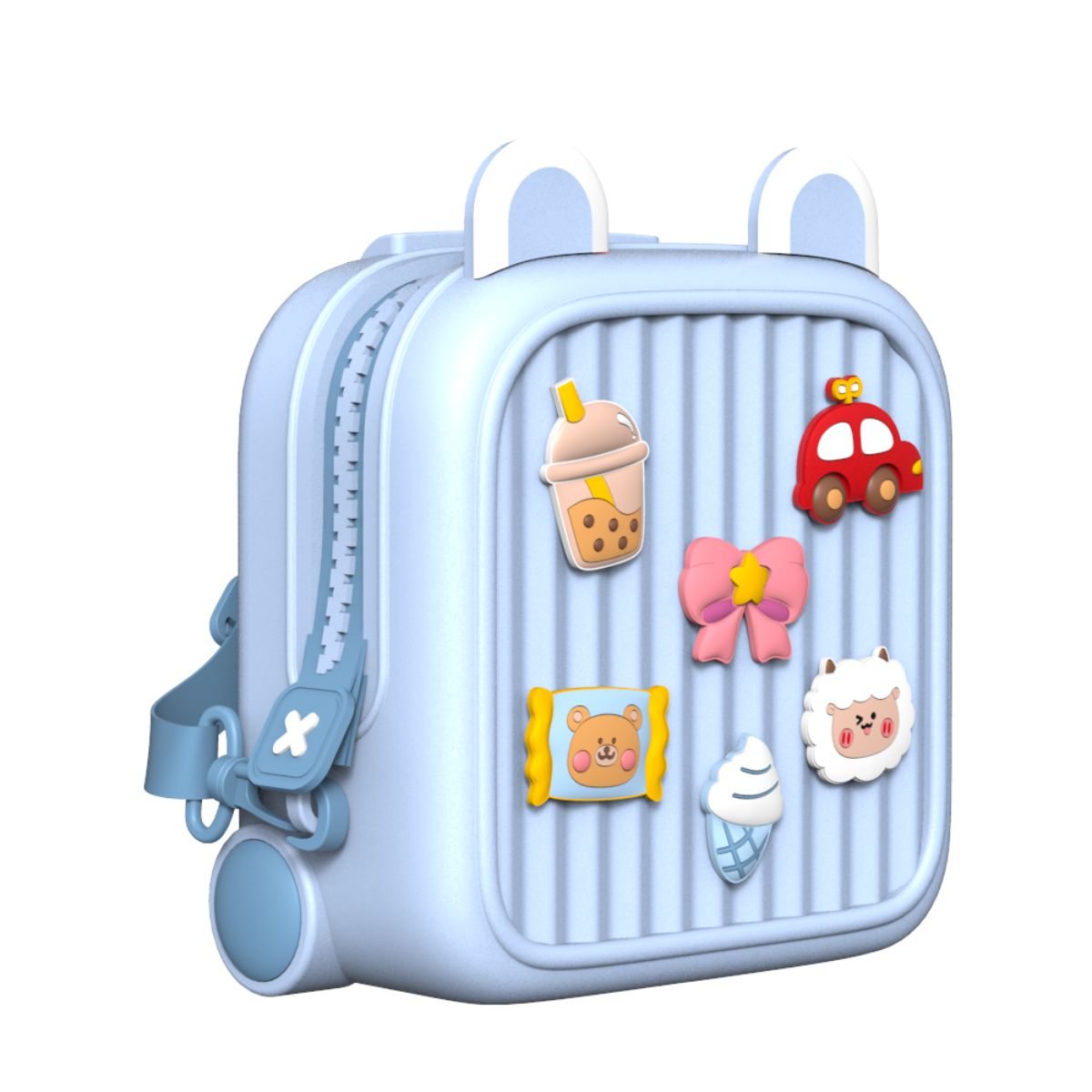 ba-lo-di-hoc-di-chơi-mini-kem-charm-koool-xanh-duong-k32-blue-02
