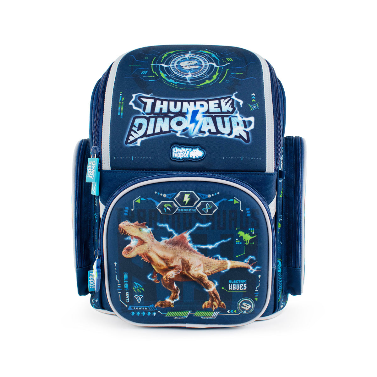 Ba Lô Đi Học Fancy L Thundersaur CLEVERHIPPO BT1242