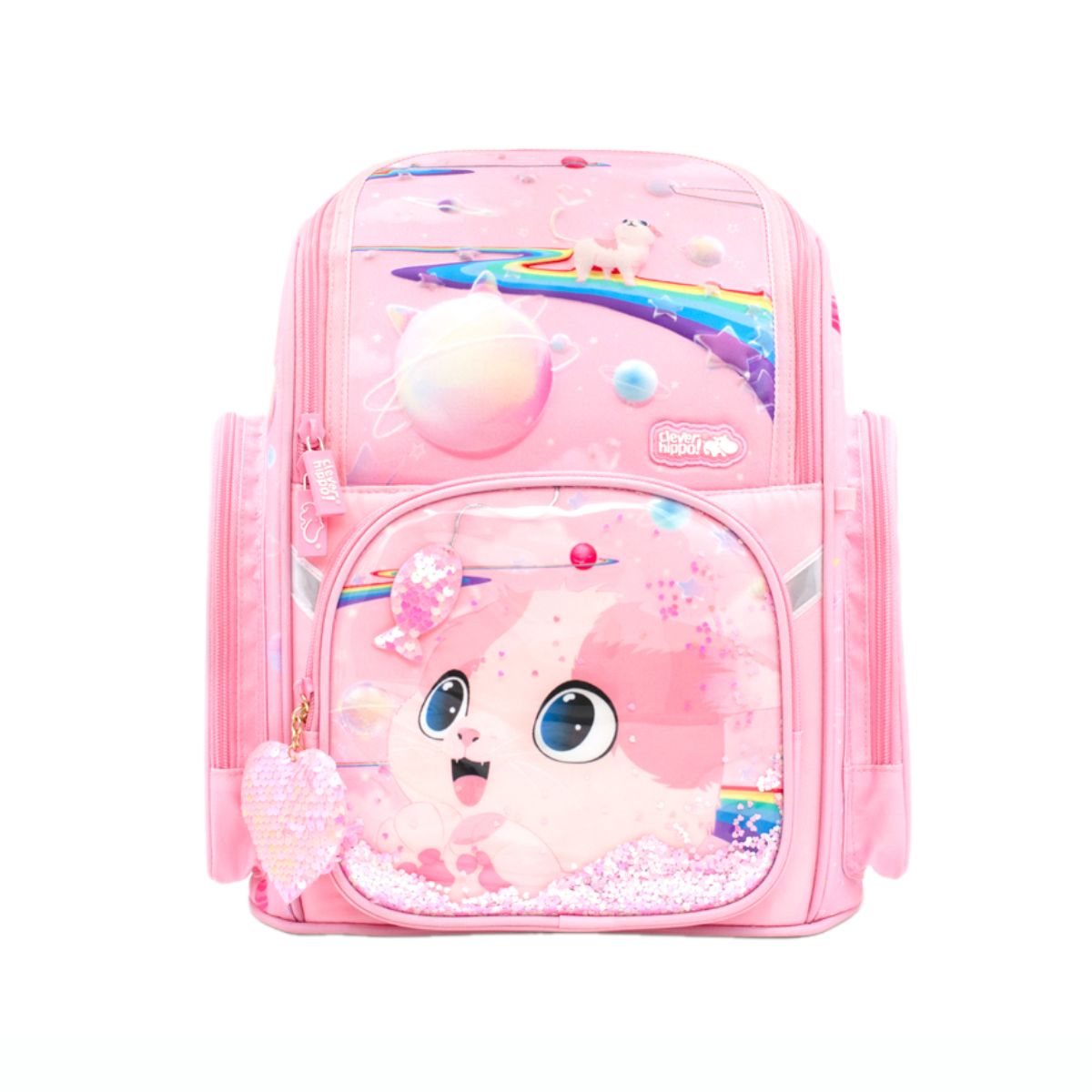 Ba Lô Đi Học Fancy Size S Kitty Pinky CLEVER HIPPO BK1108