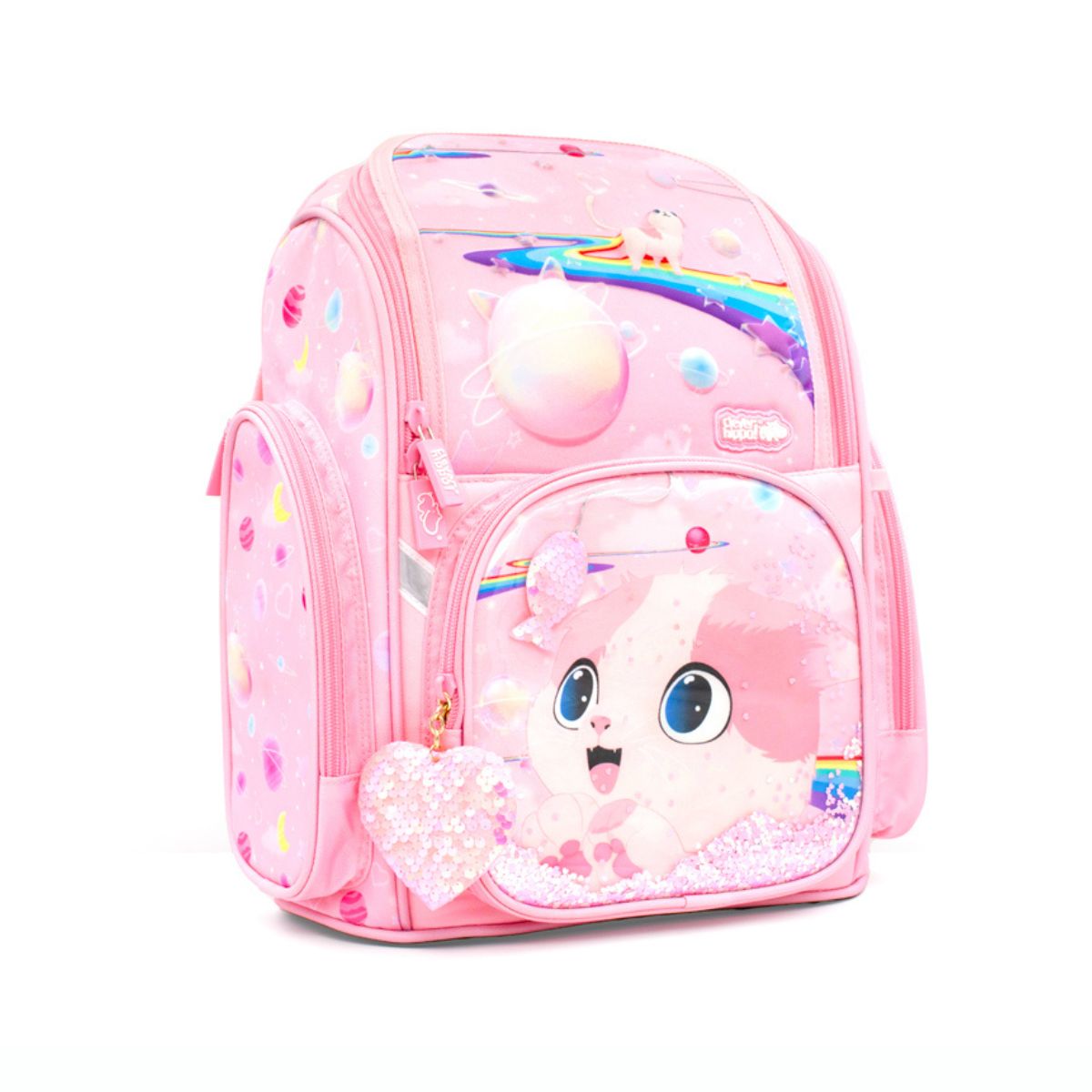 Ba Lô Đi Học Fancy Size S Kitty Pinky CLEVER HIPPO BK1108