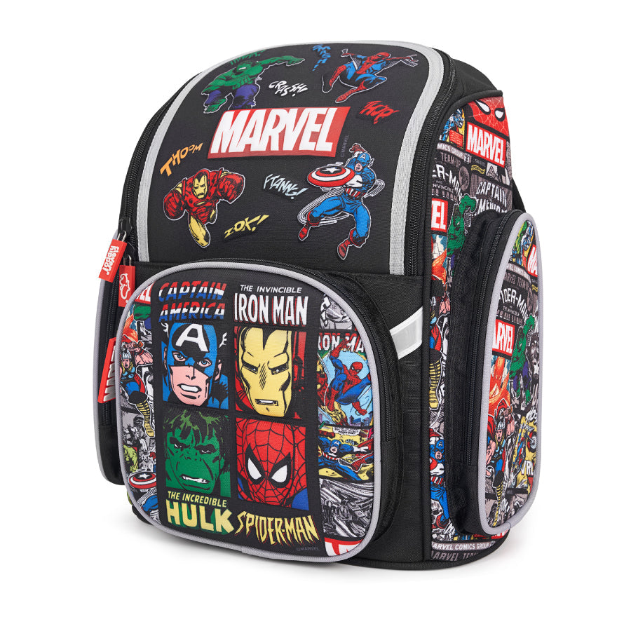 Ba lô Fancy Siêu anh hùng Marvel Đen CLEVERHIPPO BLM1230