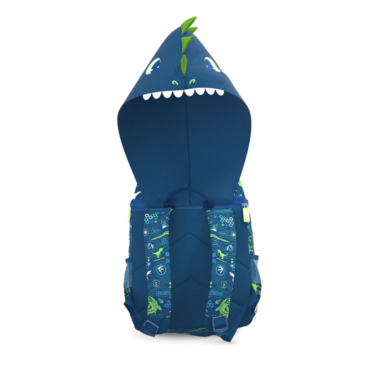 Ba Lô Đi Học Đi Chơi Có Nón Hoodie Khủng Long Siêu Đẳng CLEVER HIPPO BD3109