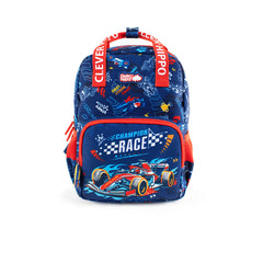 Ba Lô Mẫu Giáo, Mầm Non Mini Champion Race - Dash Blue CLEVER HIPPO BC4120