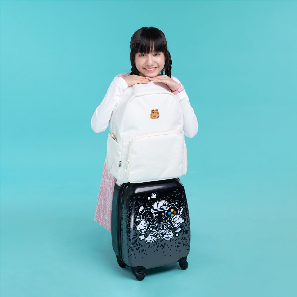 Ba Lô Mono Thời Trang Ivory Clever Hippo BMONO