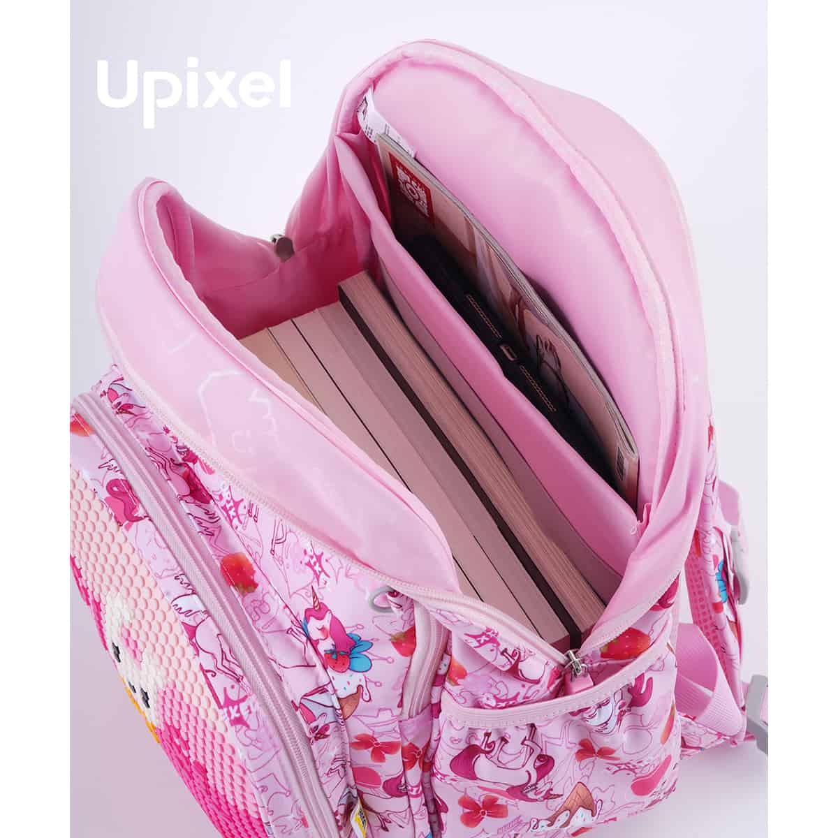 Ba Lô Upixel - Futuristic Kids Hồng Unicorn UPIXEL U21-001/BABYPINK
