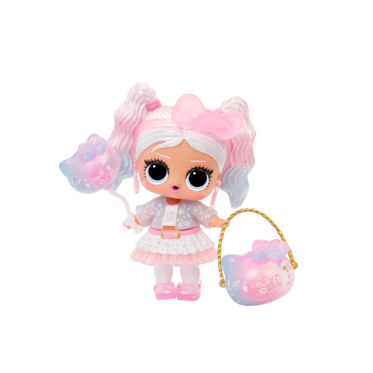 Banh LOL Búp Bê Mèo Hello Kitty LOL SURPRISE 594604-EUC