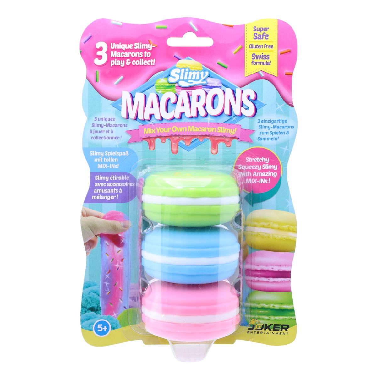 Đồ Chơi Bánh Macaron 3 Màu Thỏa Sức Sáng Tạo SLIMY 33811A