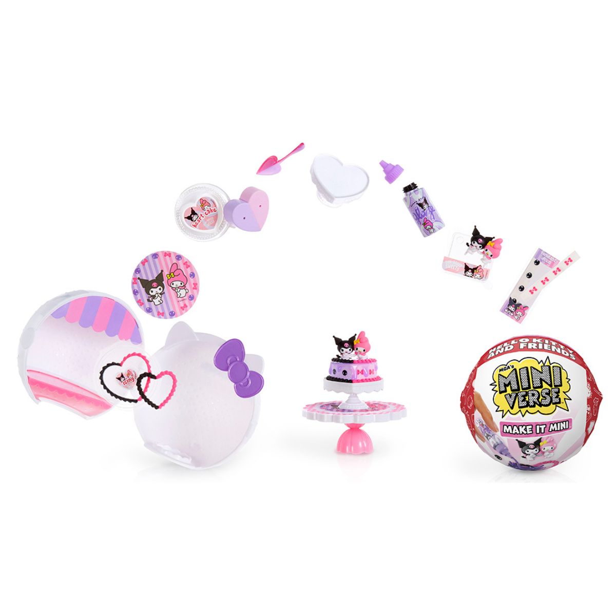 Đồ Chơi Banh Chủ Đề Sanrio - S2 MINIVERSE 547235-EUC