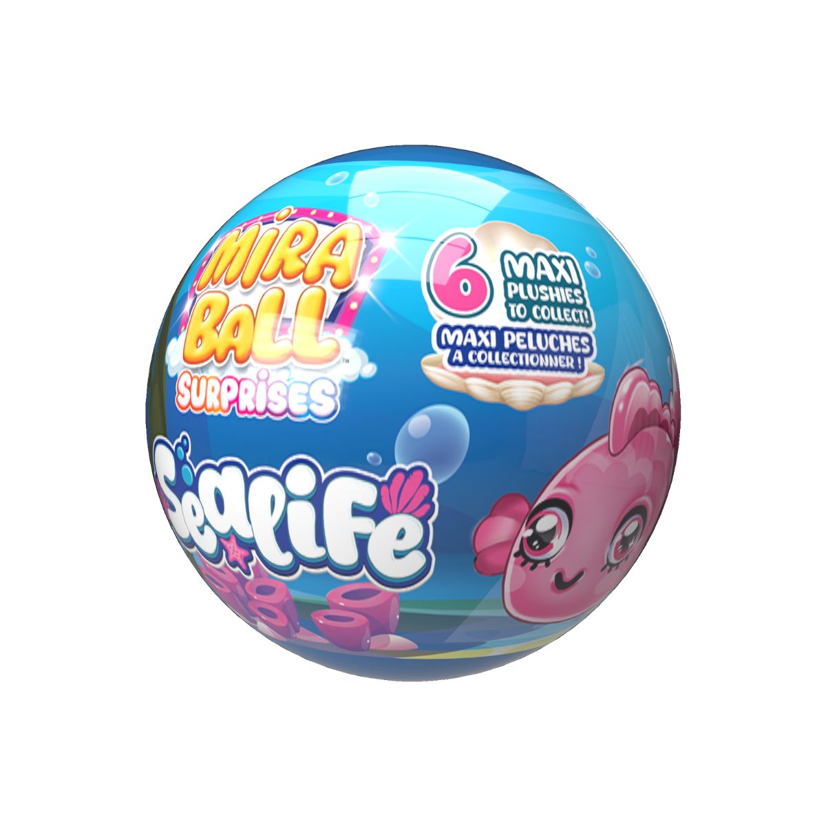 Đồ Chơi Banh Miraball Thú Bông Hình Sinh Vật Biển MIRABALL SURPRISES M14447