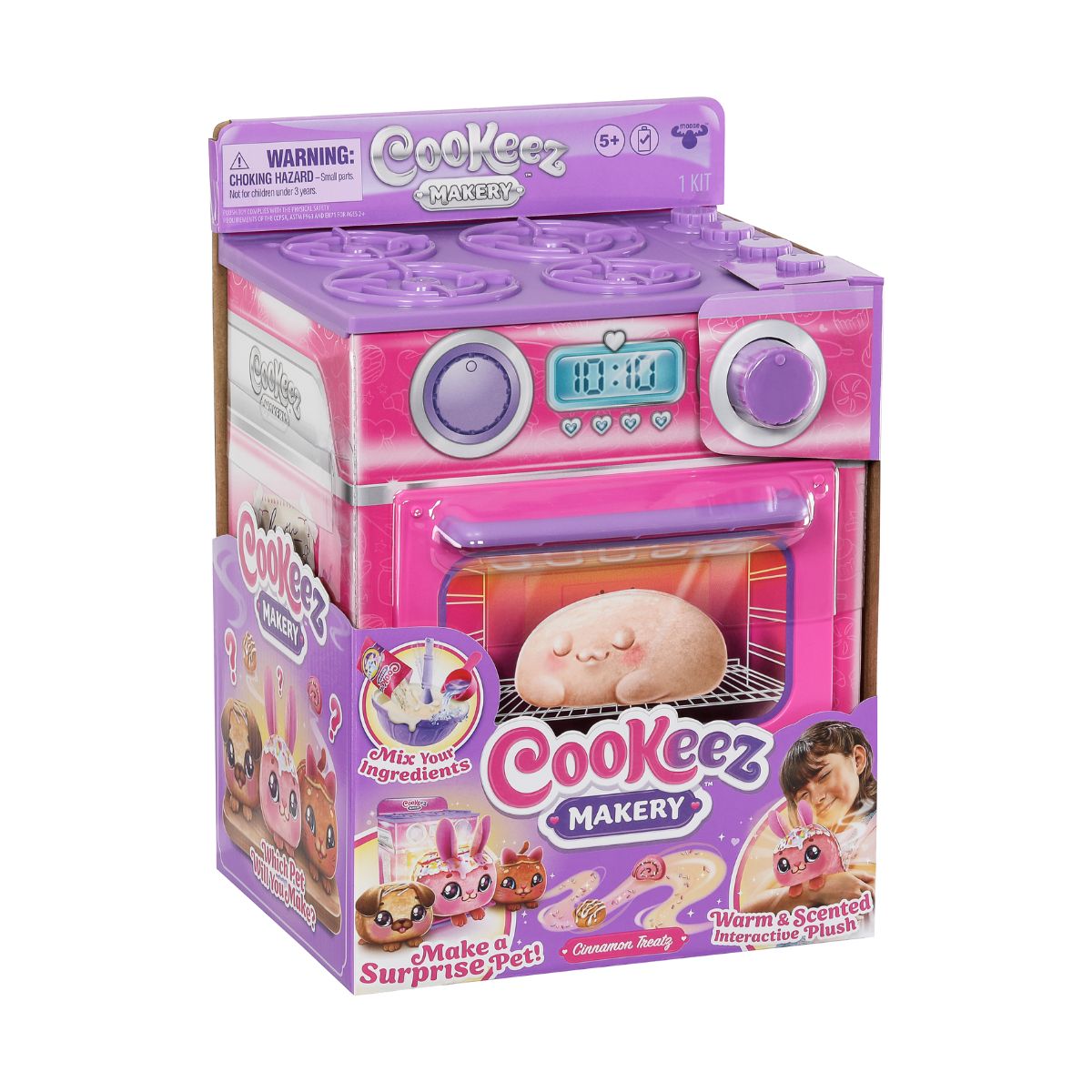 Đồ Chơi Bánh Nhồi Bông Và Lò Nướng Nóng Hổi Cookeez Markery OTHER GIRL BRANDS 23502