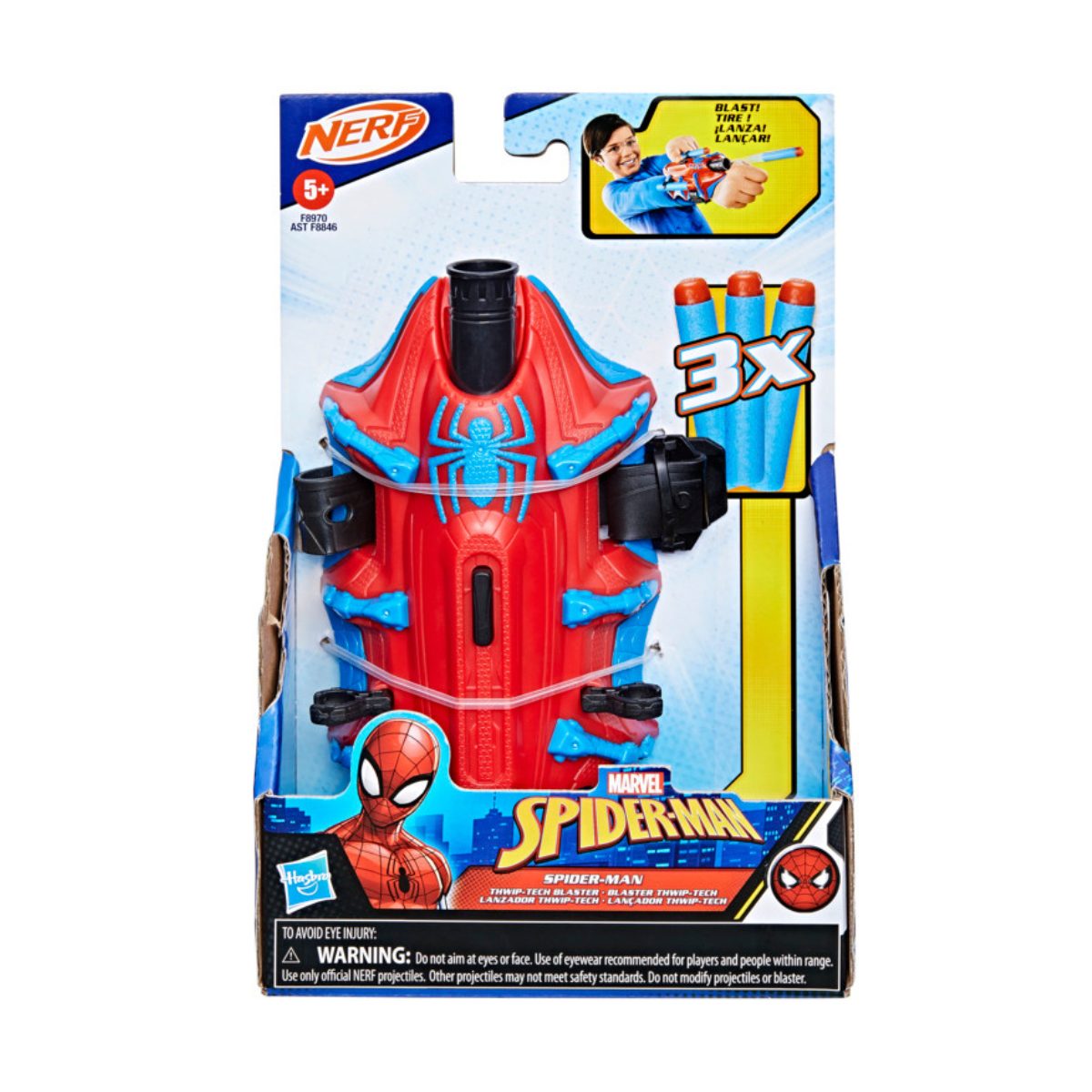 Bệ Phóng Spiderman Công Nghệ THWIP SPIDERMAN F8846