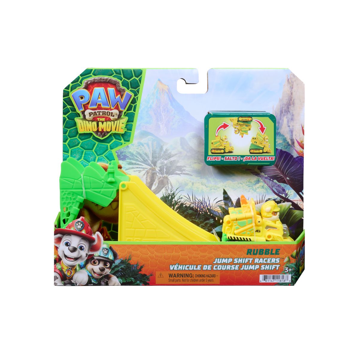 Đồ Chơi Biệt Đội Cứu Hộ Mini Xoay Vòng 360 Độ Phiên Bản Dino PAW PATROL 6076219 - Giao Hàng Ngẫu Nhiên