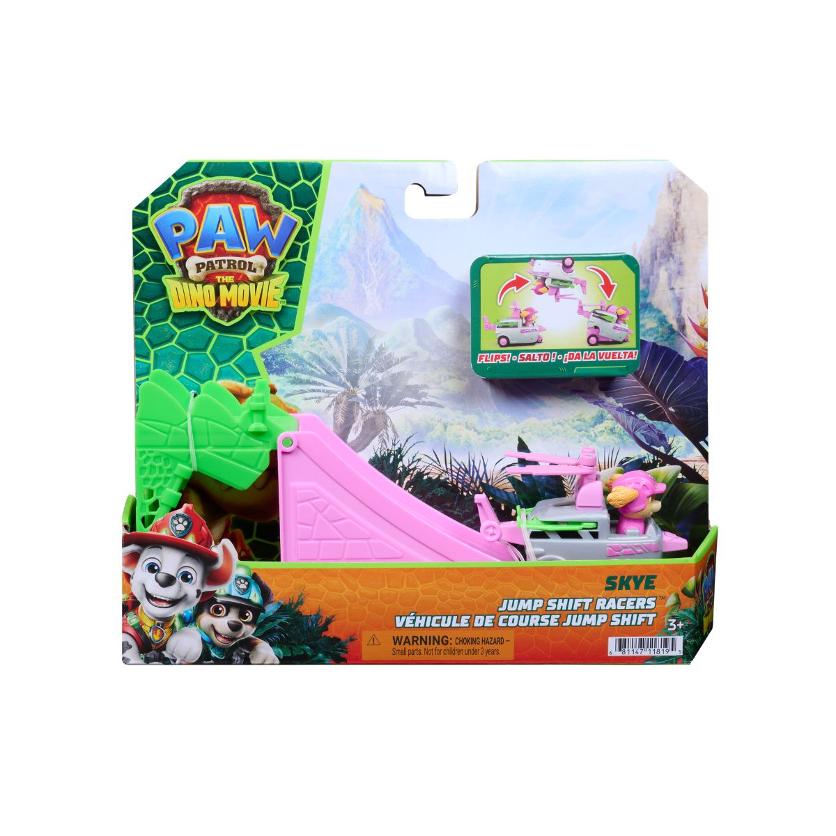 Đồ Chơi Biệt Đội Cứu Hộ Mini Xoay Vòng 360 Độ Phiên Bản Dino PAW PATROL 6076219 - Giao Hàng Ngẫu Nhiên