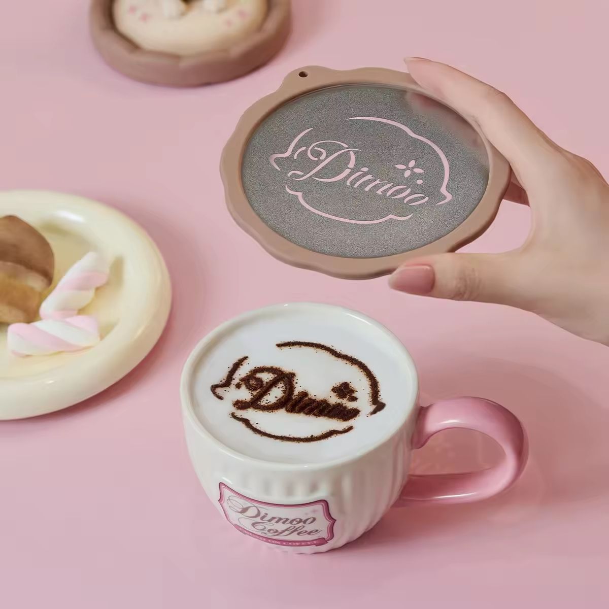 Bình Hoa Trang Trí Dimoo-Crush On Coffee Series-Coffee POP MART IP DIMOO 6931571096342